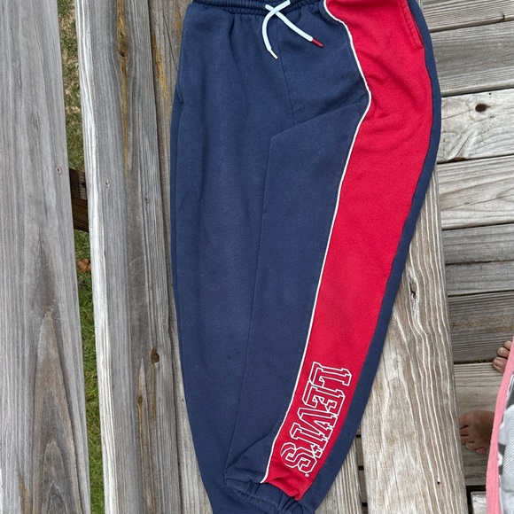 Levi's Kids Blue and Red Sweatpants - Picture 1 of 6